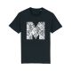 M - T-Shirt - Lace logo Black