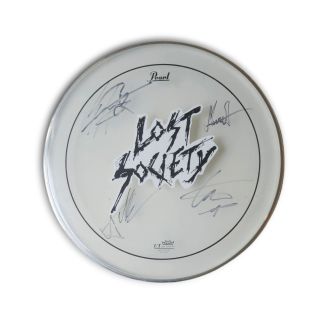 LxSx - Signed drum skin 16"