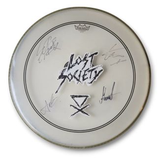 LxSx - Signed drum skin 22"