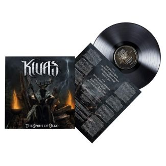 Kiuas - The Spirit of Ukko Vinyl + T-Shirt Bundle
