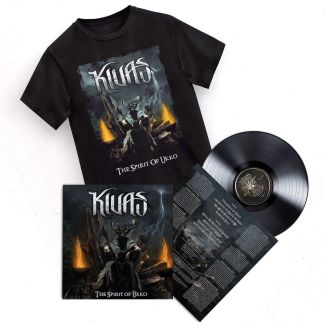 Kiuas - The Spirit of Ukko  Vinyyli + T-Paita Bundle