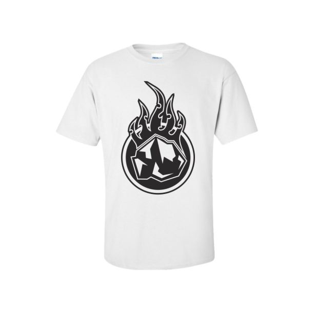 Kiuas - Rock Logo White T-Shirt