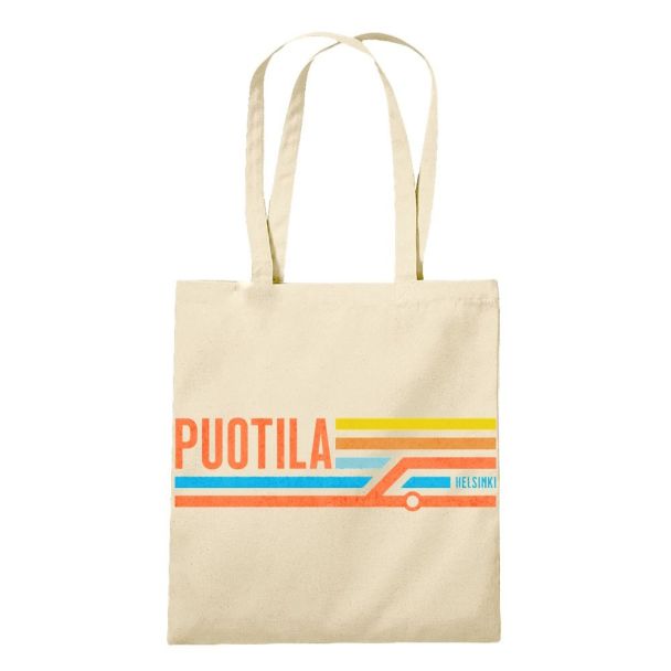 Puotila - Retro Metro Tote bag