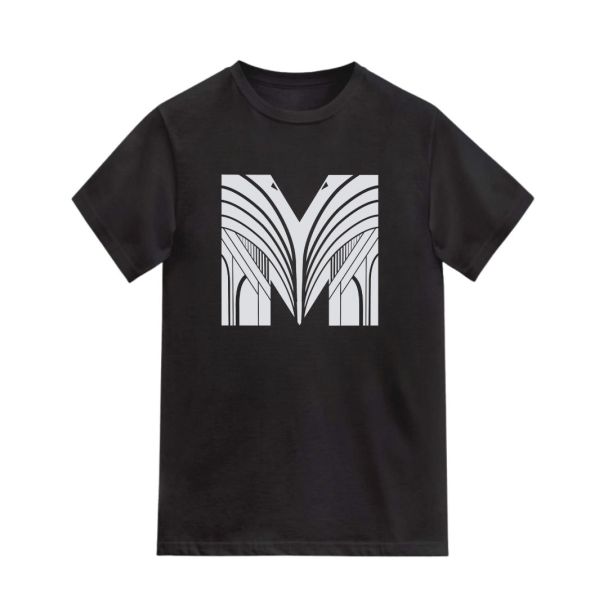 M - T-Shirt White Wing Logo