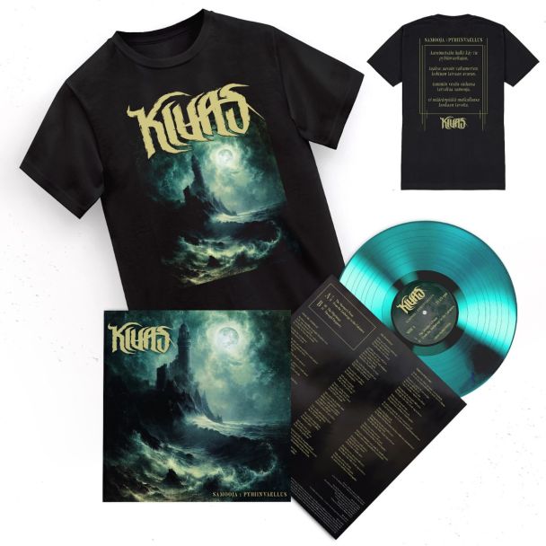 Kiuas - Samooja: Pyhiinvaellus Vinyyli + T-Paita Bundle