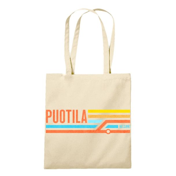Puotila - Retro Metro Tote bag