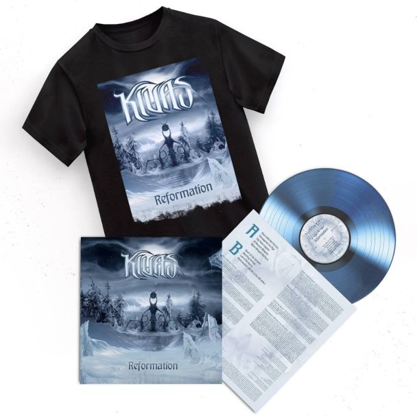 Kiuas - Reformation Vinyl + T-Shirt Bundle